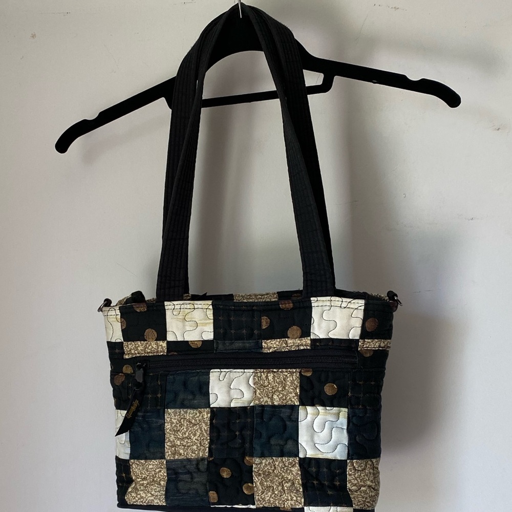 Donna Sharp Patchwork Quilted Purse - image 2